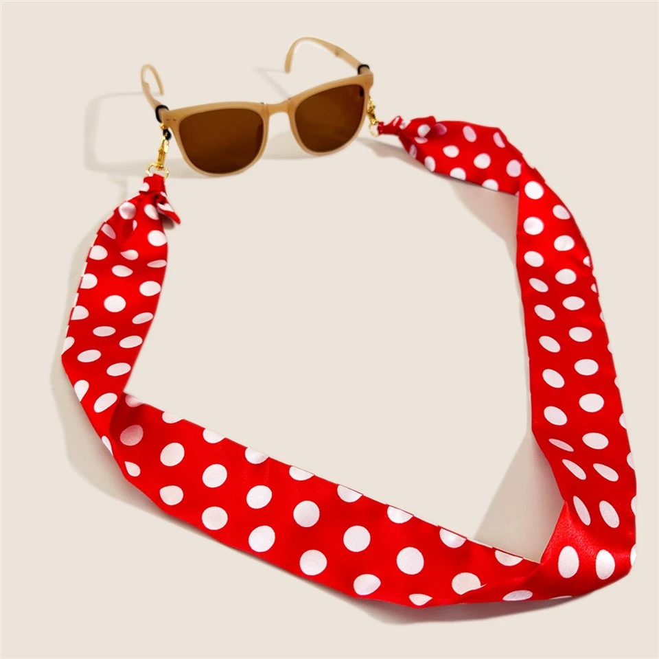 Bufanda de seda Cuerda para gafas